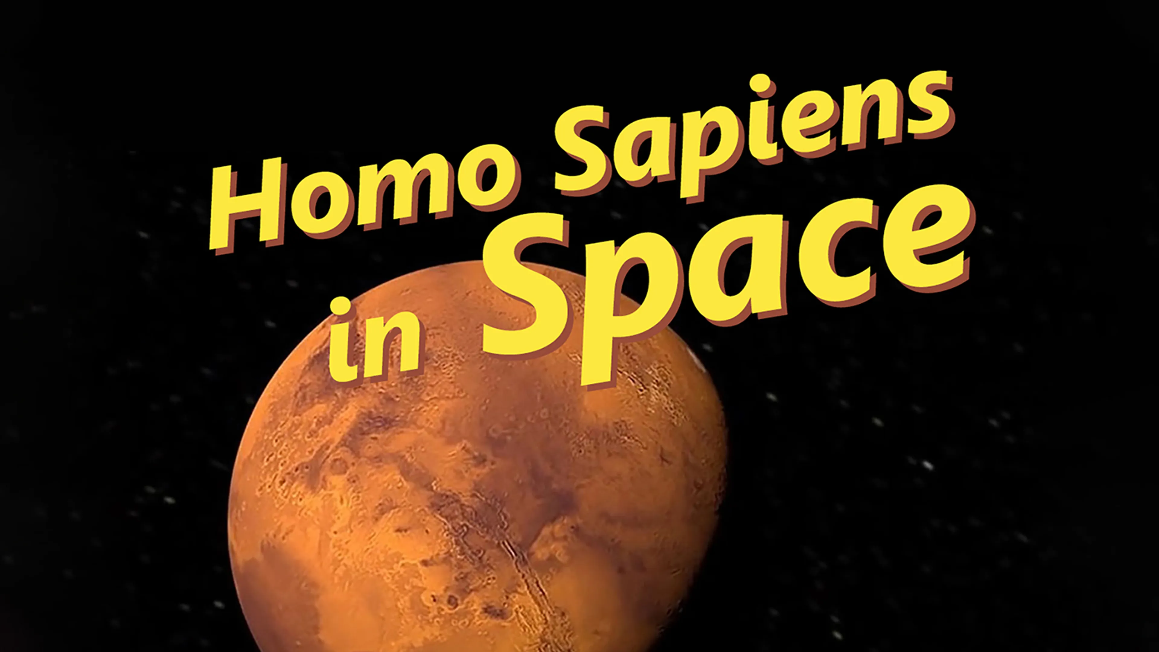 Homo Sapiens in Space poster